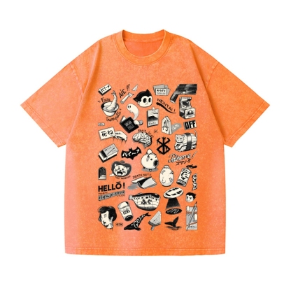 Astro Boy Vintage Wash Japanese Design T-Shirt