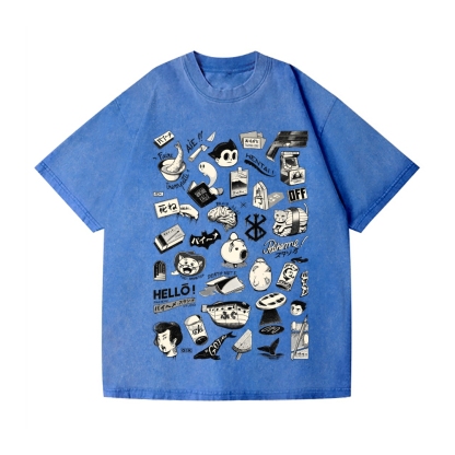 Astro Boy Vintage Wash Japanese Design T-Shirt