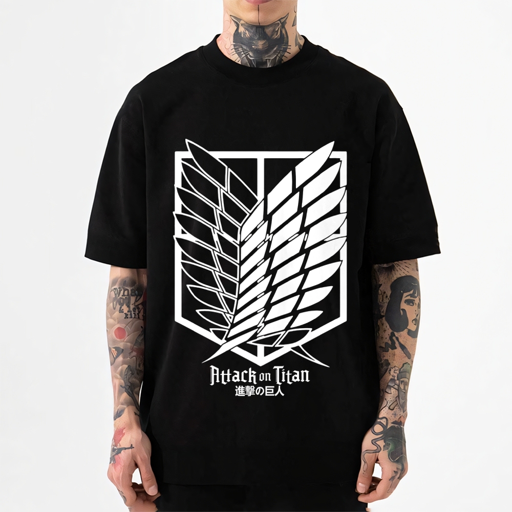 Scout Regiment Emblem AOT Japanese Style Classic Tee