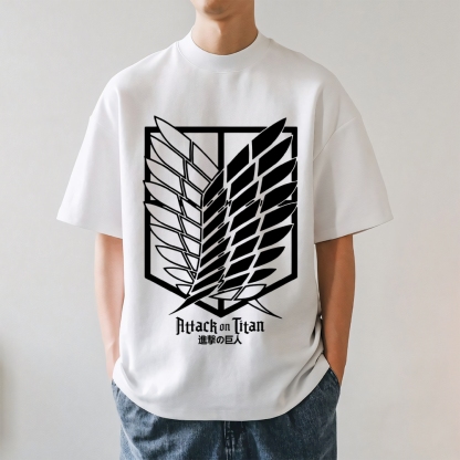 Scout Regiment Emblem AOT Japanese Style Classic Tee