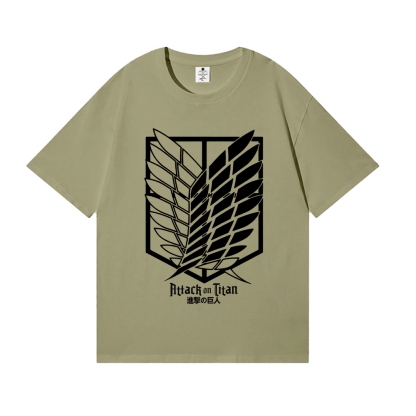 Scout Regiment Emblem AOT Japanese Style Classic Tee
