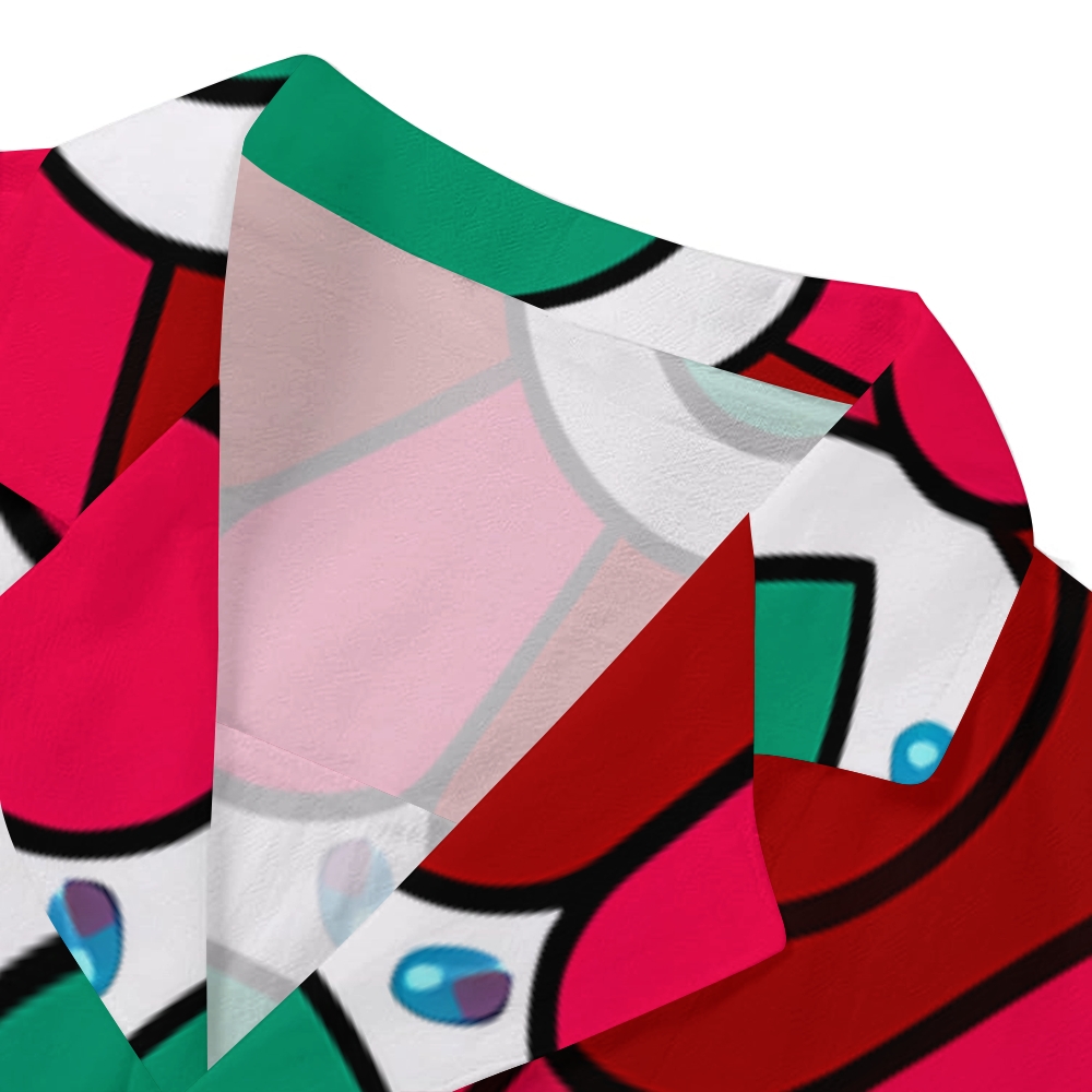 TM Flower Japanese Style Camp Shirt