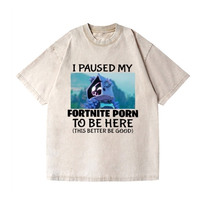 Fortnite Vintage Wash Japanese Design T-Shirt