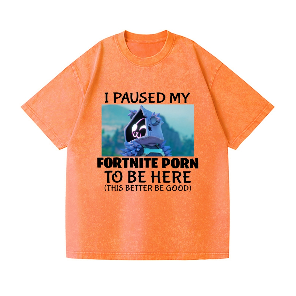 Fortnite Vintage Wash Japanese Design T-Shirt