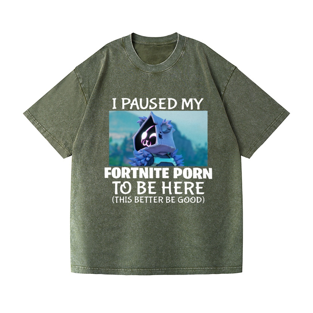 Fortnite Vintage Wash Japanese Design T-Shirt