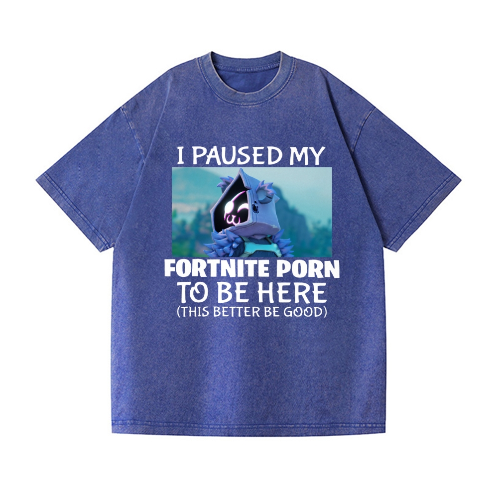 Fortnite Vintage Wash Japanese Design T-Shirt