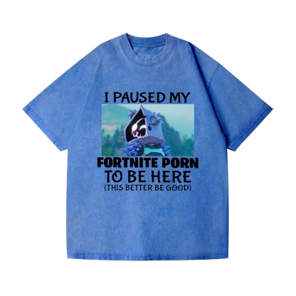Fortnite Vintage Wash Japanese Design T-Shirt