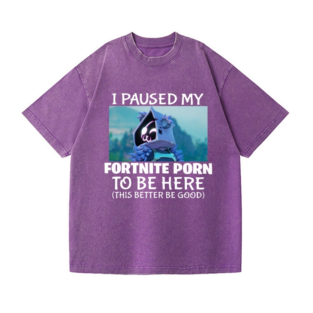 Fortnite Vintage Wash Japanese Design T-Shirt