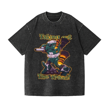 Battletech Vintage Wash Japanese Design T-Shirt