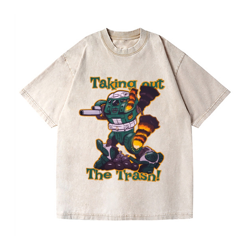 Battletech Vintage Wash Japanese Design T-Shirt