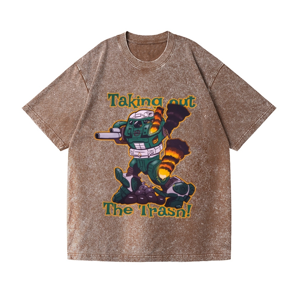 Battletech Vintage Wash Japanese Design T-Shirt