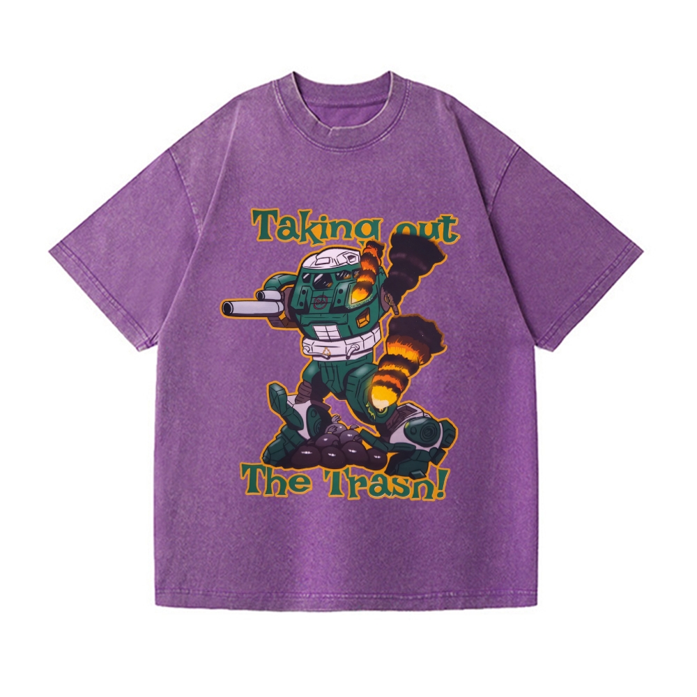 Battletech Vintage Wash Japanese Design T-Shirt