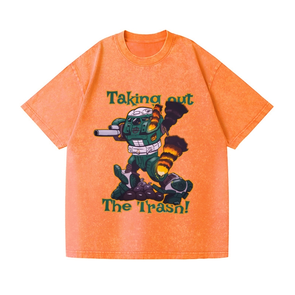 Battletech Vintage Wash Japanese Design T-Shirt