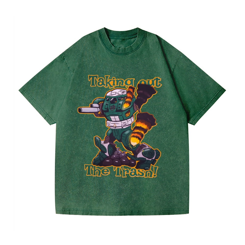 Battletech Vintage Wash Japanese Design T-Shirt