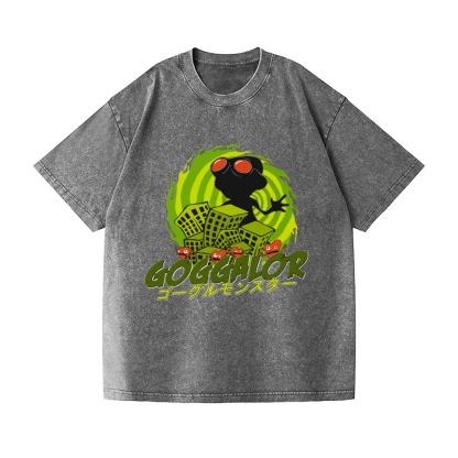 Psychonauts Goggalor Vintage Wash Japanese Design T-Shirt