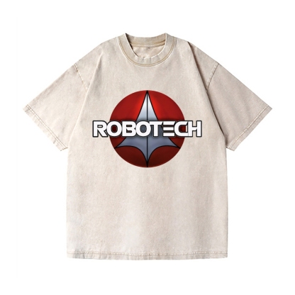 Robotech Macross Vintage Wash Japanese Design T-Shirt