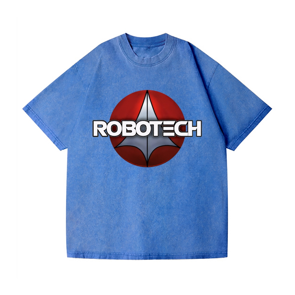 Robotech Macross Vintage Wash Japanese Design T-Shirt