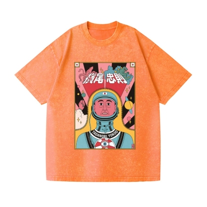 Tadanori Yokoo Vintage Wash Japanese Design T-Shirt