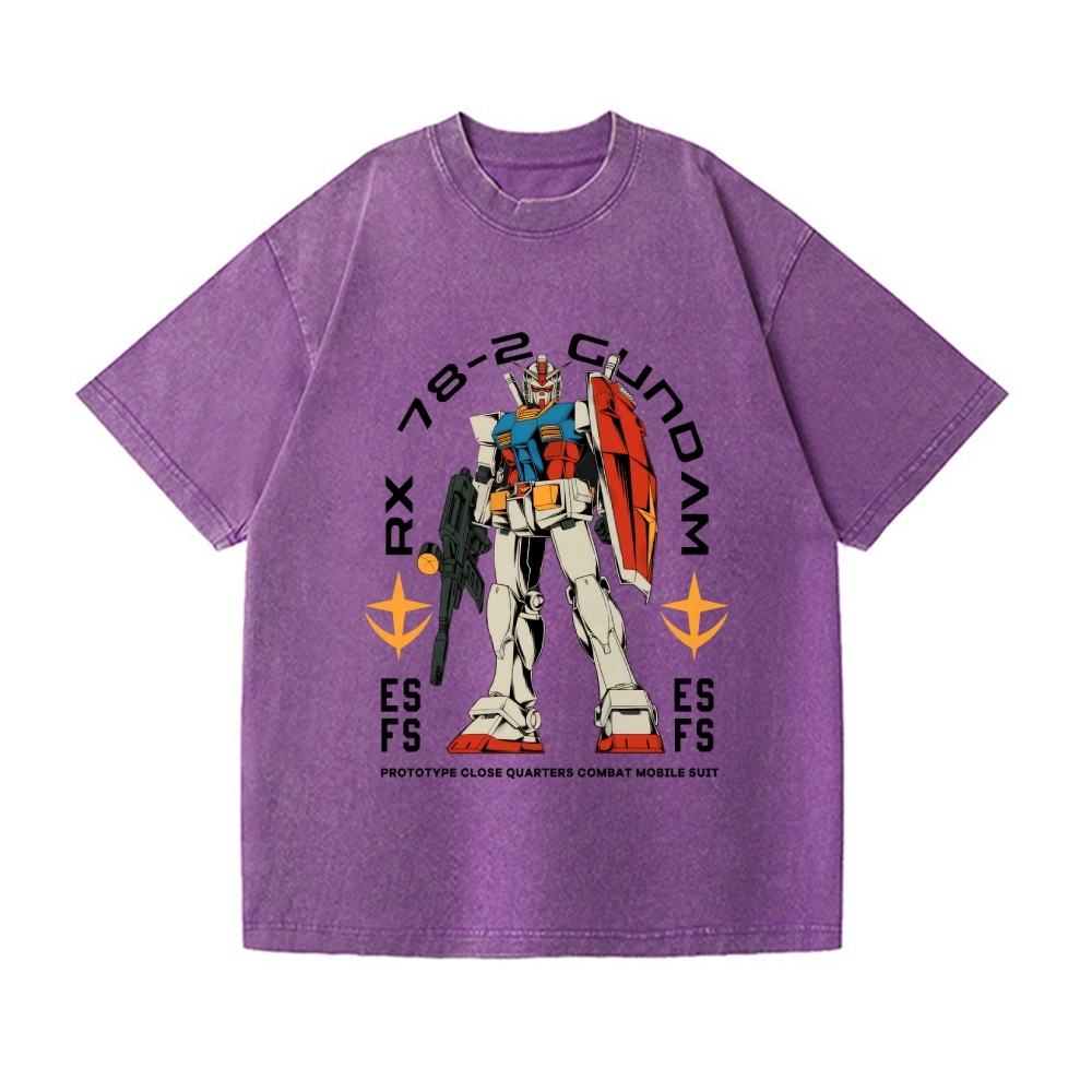 RX 78-2 Vintage Wash Japanese Design T-Shirt