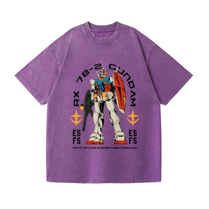 RX 78-2 Vintage Wash Japanese Design T-Shirt