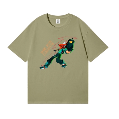 Funny Bomb Rush Cyberfunk Japanese Style Classic Tee
