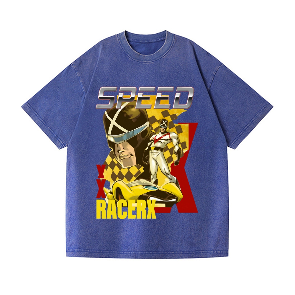 Speed Racer X Vintage Wash Japanese Design T-Shirt – pop-made