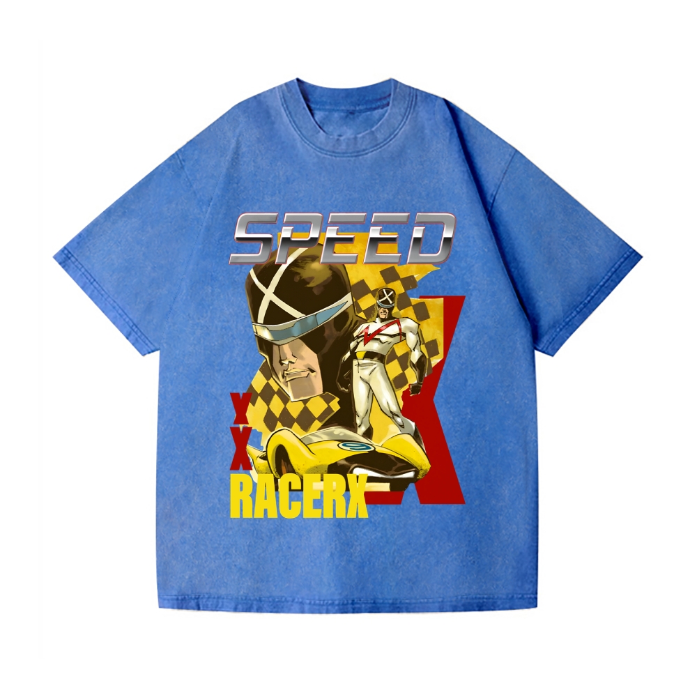 Speed Racer X Vintage Wash Japanese Design T-Shirt – pop-made