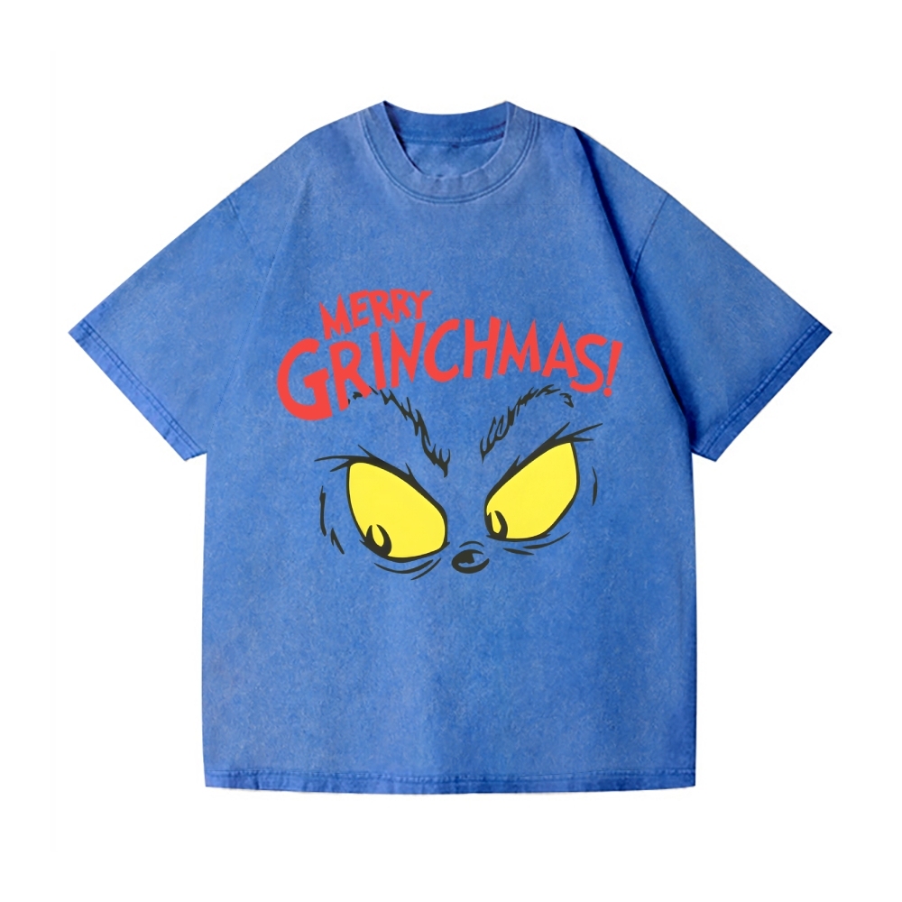 Christmas Vintage Wash Japanese Design T-Shirt