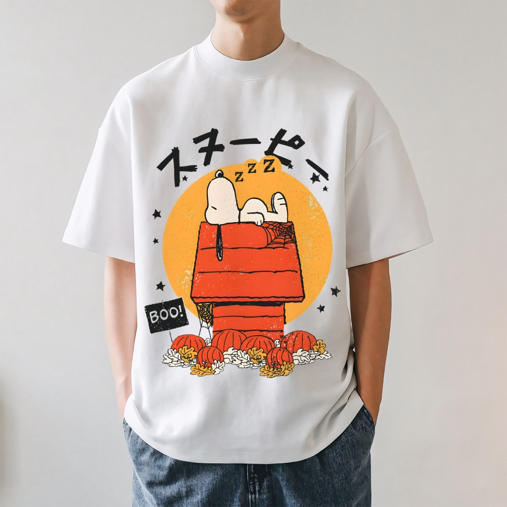 Halloween Dog Japanese Style Classic Tee