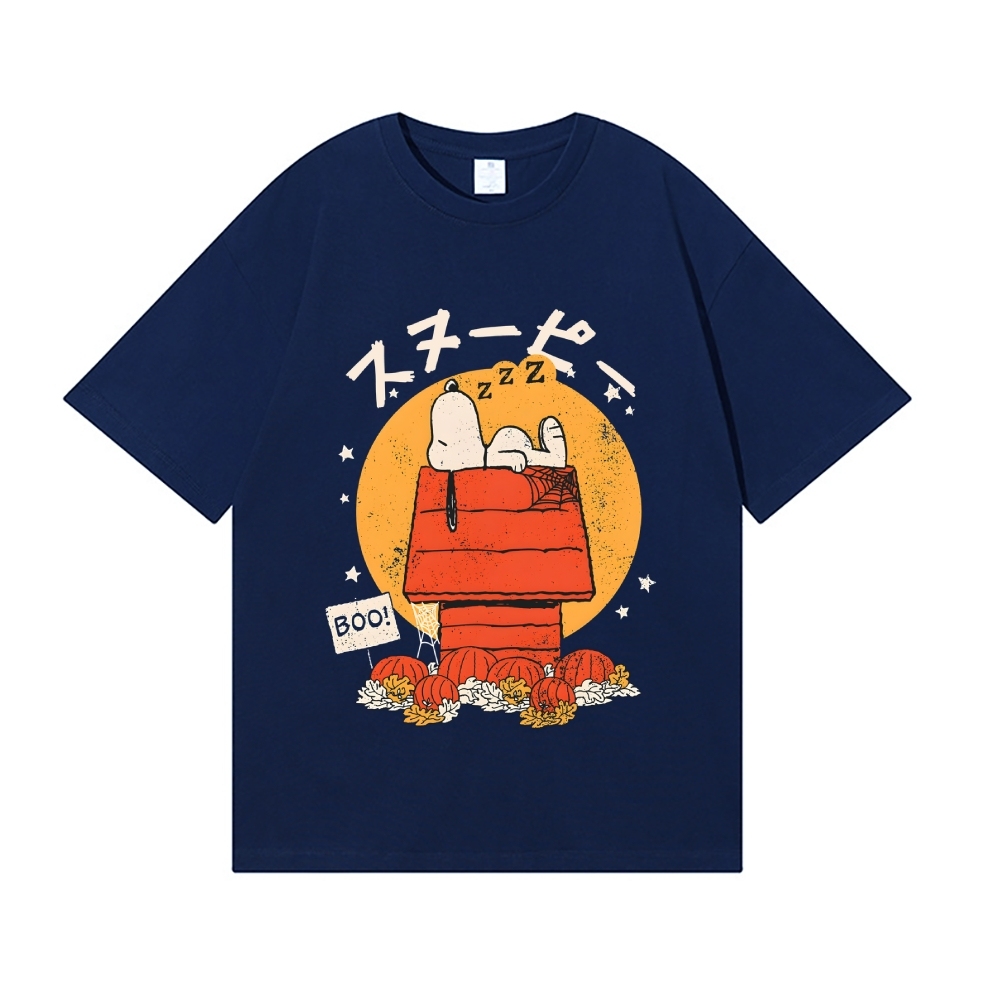 Halloween Dog Japanese Style Classic Tee