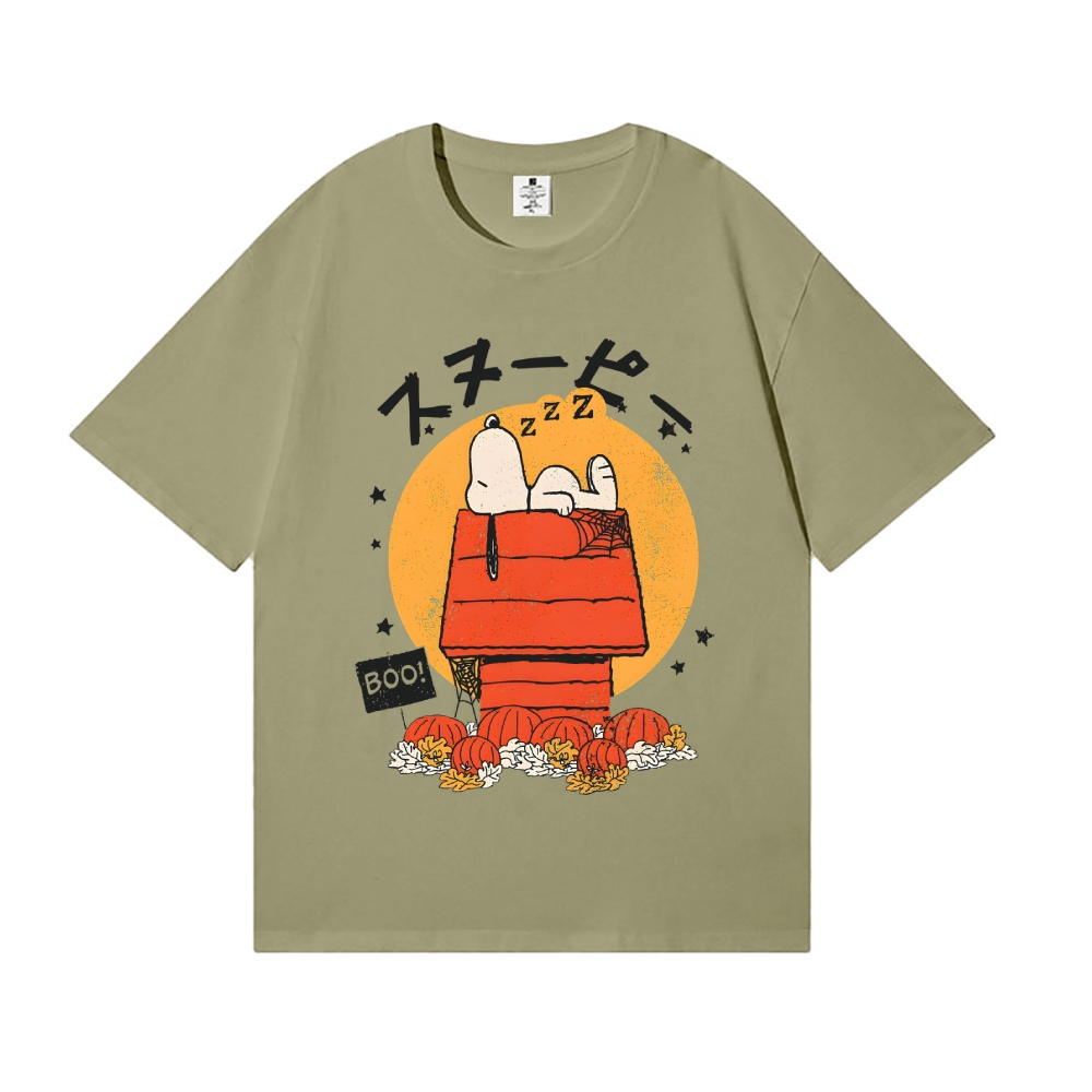 Halloween Dog Japanese Style Classic Tee