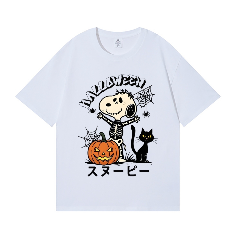 Halloween Dog Japanese Style Classic Tee
