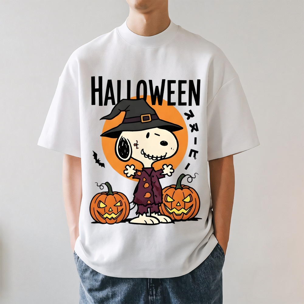 Halloween Dog Japanese Style Classic Tee