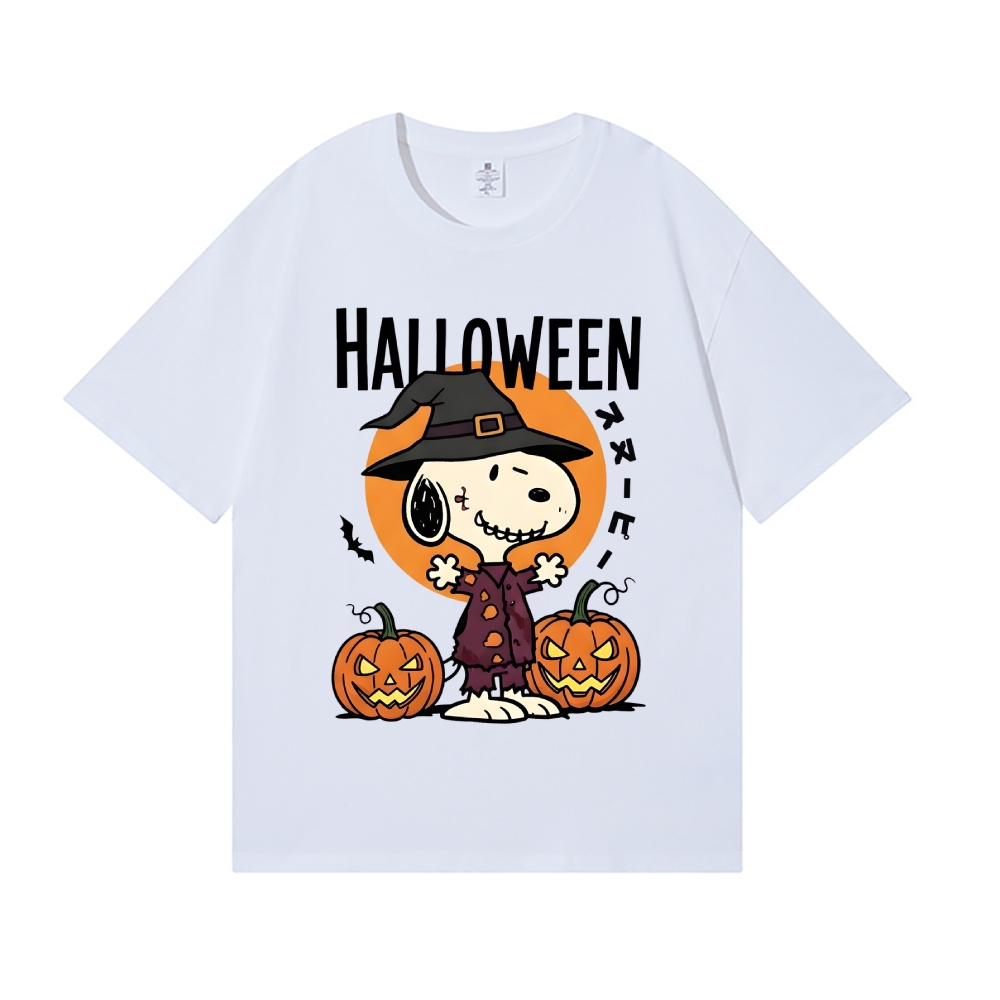 Halloween Dog Japanese Style Classic Tee