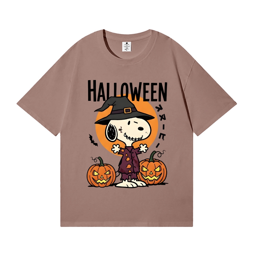 Halloween Dog Japanese Style Classic Tee