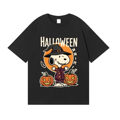 Halloween Dog Japanese Style Classic Tee
