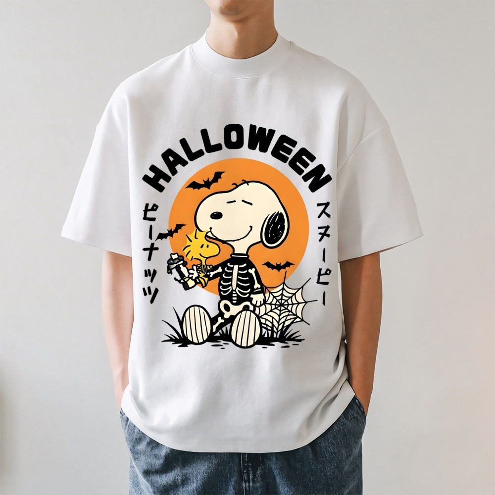 Halloween Dog Japanese Style Classic Tee
