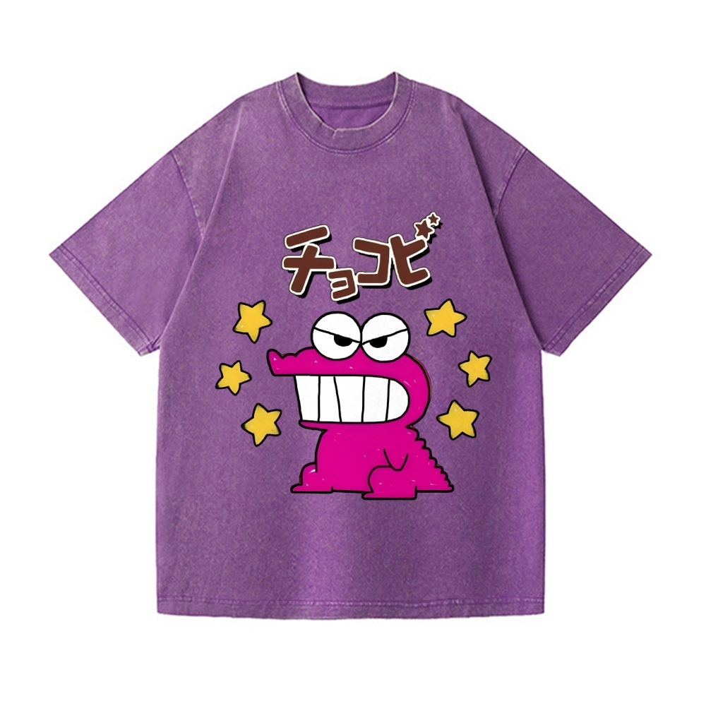 Chocobi Vintage Wash Japanese Design T-Shirt