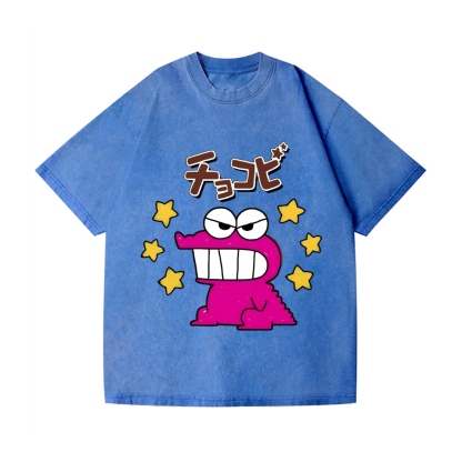 Chocobi Vintage Wash Japanese Design T-Shirt