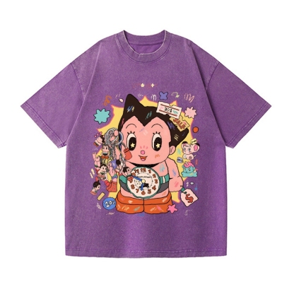 Astro Boy Vintage Wash Japanese Design T-Shirt