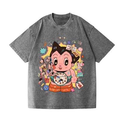 Astro Boy Vintage Wash Japanese Design T-Shirt