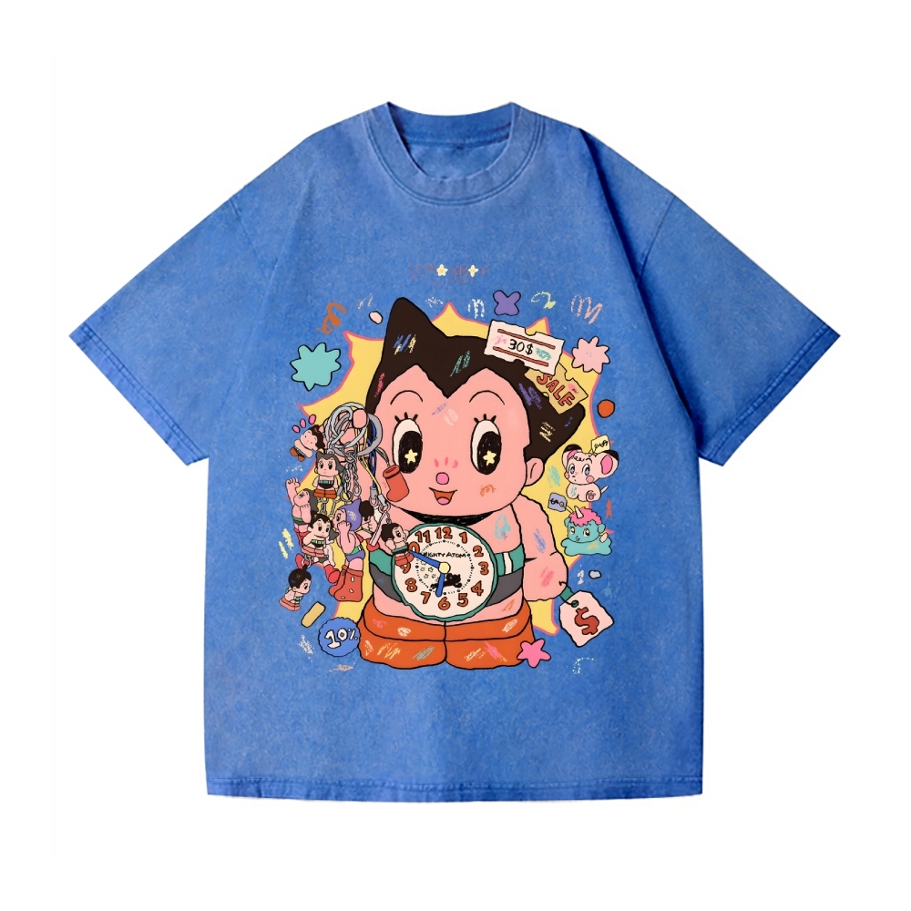 Astro Boy Vintage Wash Japanese Design T-Shirt
