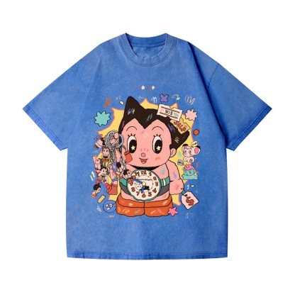 Astro Boy Vintage Wash Japanese Design T-Shirt