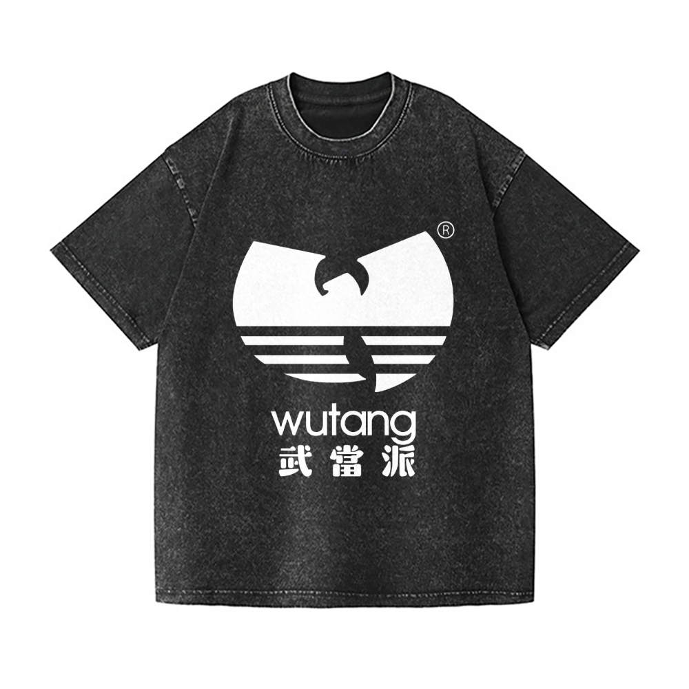 Wu Tang Clan Vintage Wash Japanese Design T-Shirt