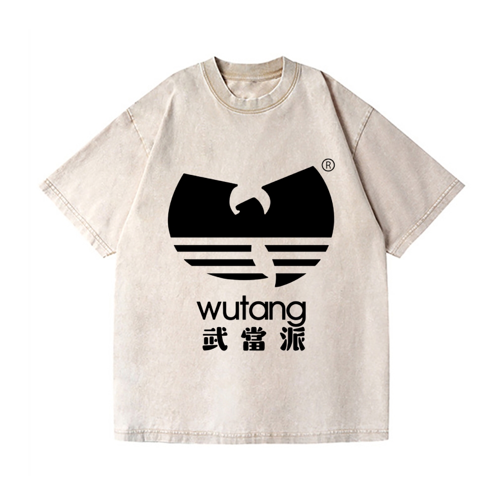 Wu Tang Clan Vintage Wash Japanese Design T-Shirt