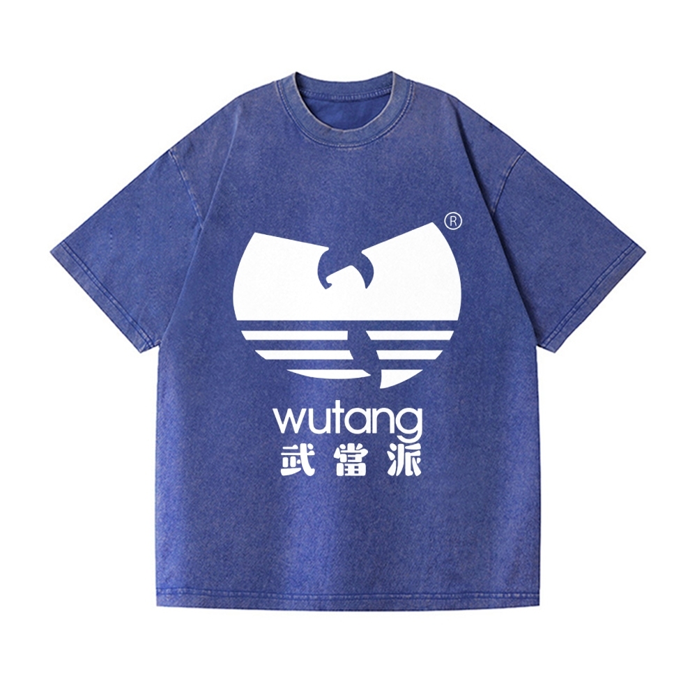Wu Tang Clan Vintage Wash Japanese Design T-Shirt