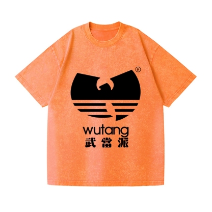 Wu Tang Clan Vintage Wash Japanese Design T-Shirt