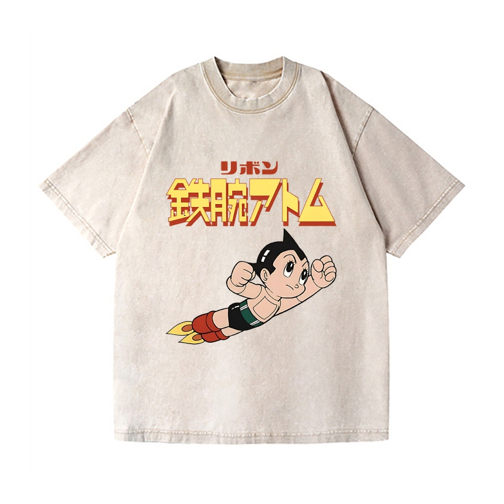 Astro Boy Vintage Wash Japanese Design T-Shirt