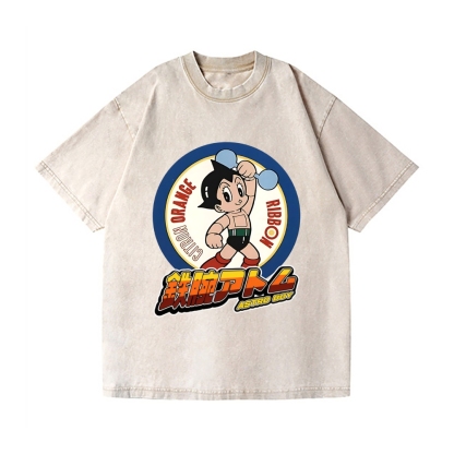 Astro Boy Vintage Wash Japanese Design T-Shirt