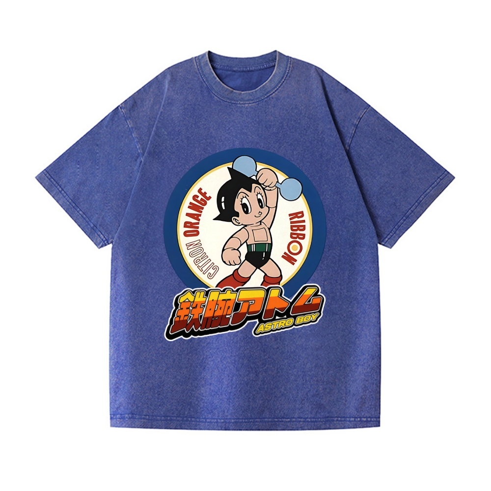 Astro Boy Vintage Wash Japanese Design T-Shirt